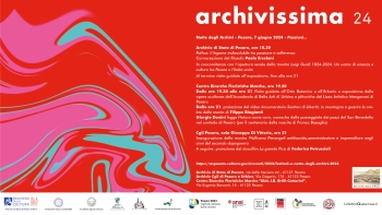 Archivissima 2024 – La Notte degli Archivi – Pesaro, 7 giugno 2024