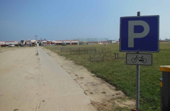 Creata un'area per bici al Campo di Marte