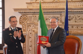 Il Prefetto Pizzi nominato "socio simpatizzante" dell'Associazione Nazionale Carabinieri