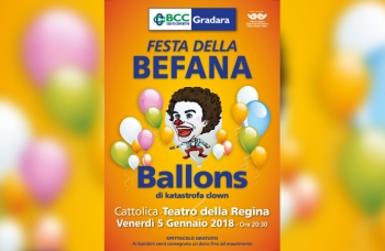 La BCC di Gradara regala la befana ai bambini del territorio