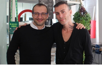 L'incontro tra Ricci e Asaf Avidan: "Sarai tra i testimonial della città della musica"