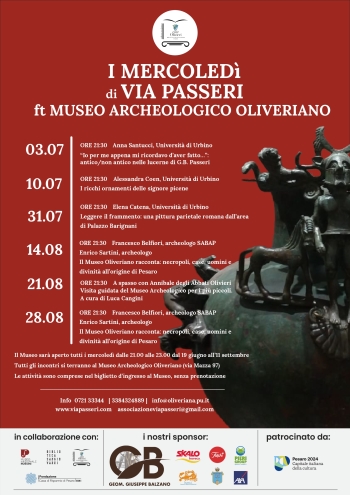 Mercoledì d’estate: viaggio tra i segreti del Museo Archeologico Oliveriano
