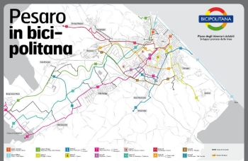 Per Legambiente Pesaro è capitale della bici, Ricci e Biancani: «Grande risultato: proseguiremo»