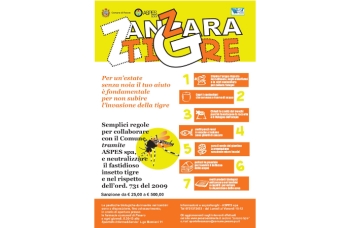 Riprende la lotta alla zanzara tigre