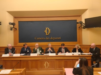 Salute e sicurezza sul lavoro: alla conferenza stampa alla Camera dei Deputati presente anche il Prefetto di Pesaro e Urbino.