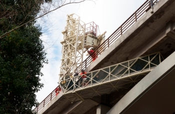 Urbania, Ponte dei Conciatori: iniziate le ispezioni 