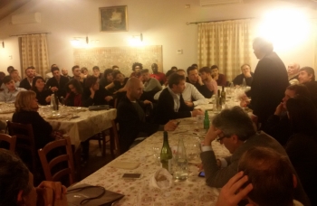 Vis Pesaro Calcio: cena di natale con squadra, dirigenza, sponsor e stampa 