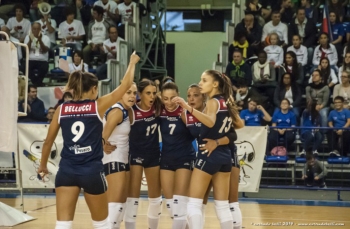 Volley Pesaro domani in campo contro Casal de Pazzi