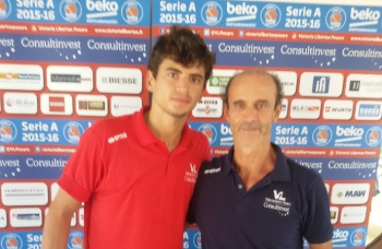 Vuelle Basket, presentato il neo capitano della Consultinvest: Nicolò Basile