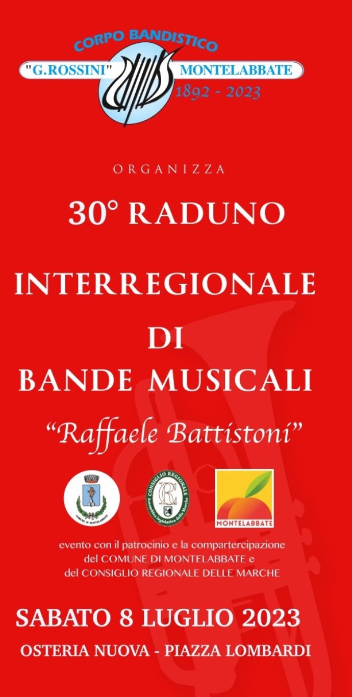 30 RADUNO INTERREGIONALE DI BANDE MUSICALI