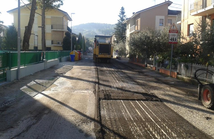 Comune di Pesaro: lavori di asfaltatura di alcune strade, interventi su Piazzale della Libertà e Campo Scuola