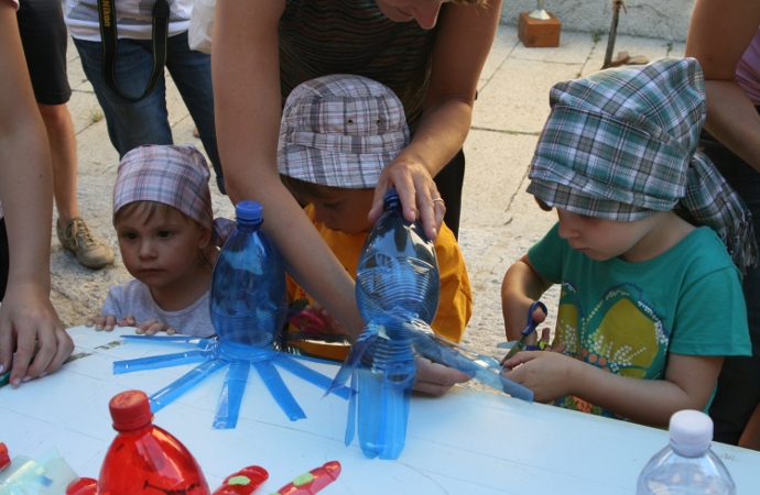 Con i laboratori,  i bambini diventano ricicloni 