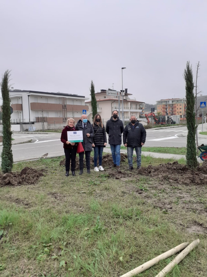 E' stata celebrata sabato a Montecchio la “Festa Nazionale dell’Albero”