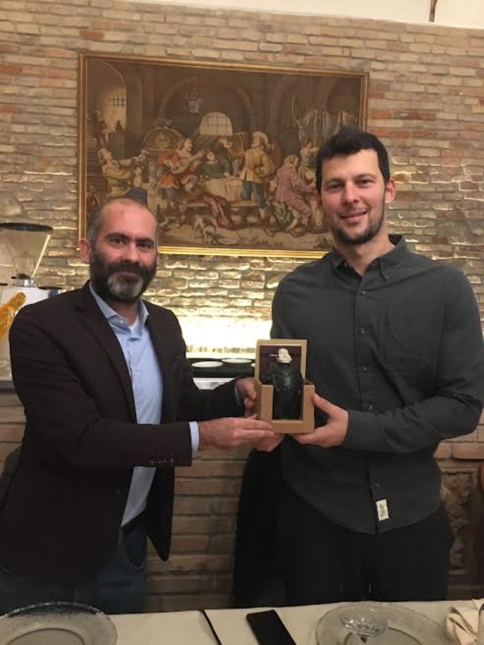 Matteo Giunta racconta la sua carriera al Panathlon Club Pesaro 